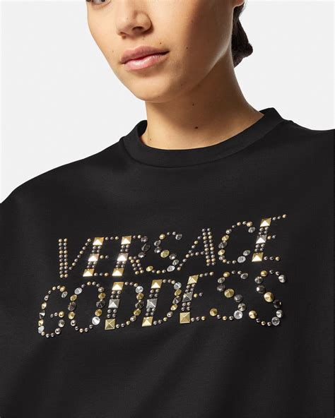 versace studded shirt|authentic Versace shirts.